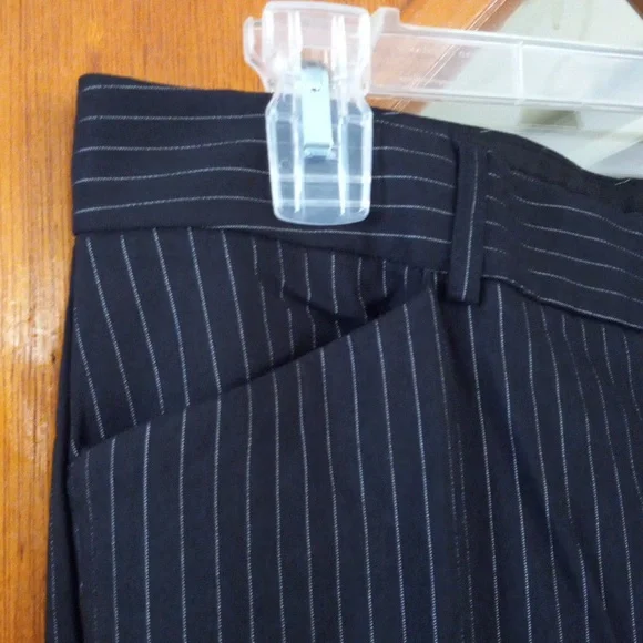 Express Design Studio Editor Dress Pants Striped Slacks - Picture 4 of 8